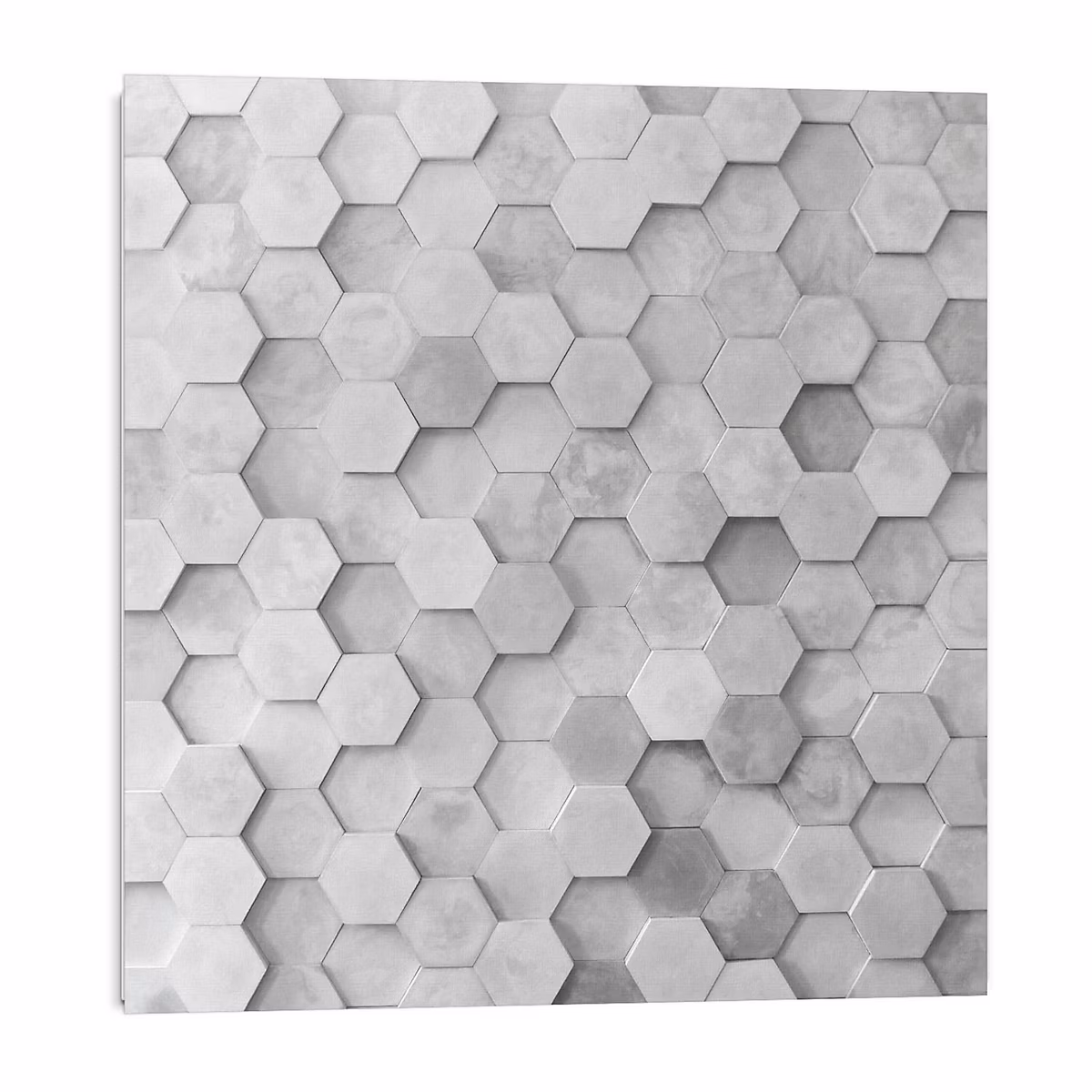Carreau Vinyl Adhésif Wallfluent 20 × 20 cm Motif De Carreaux Hexagonaux 20 pièces