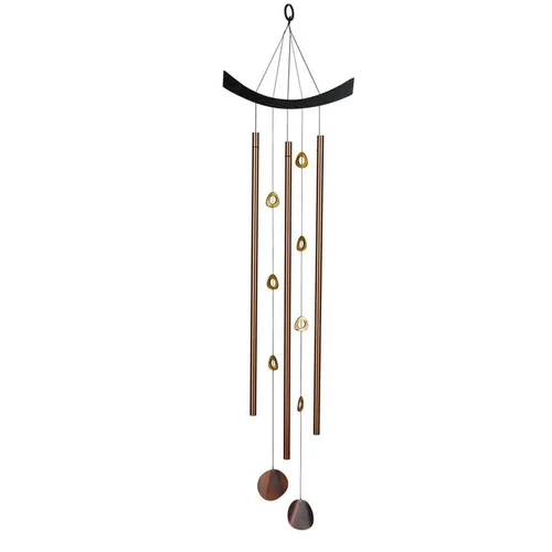 Nature pour le jardin：Carillon énergie chi coloris marron Vitis In Situ – H 65 cm