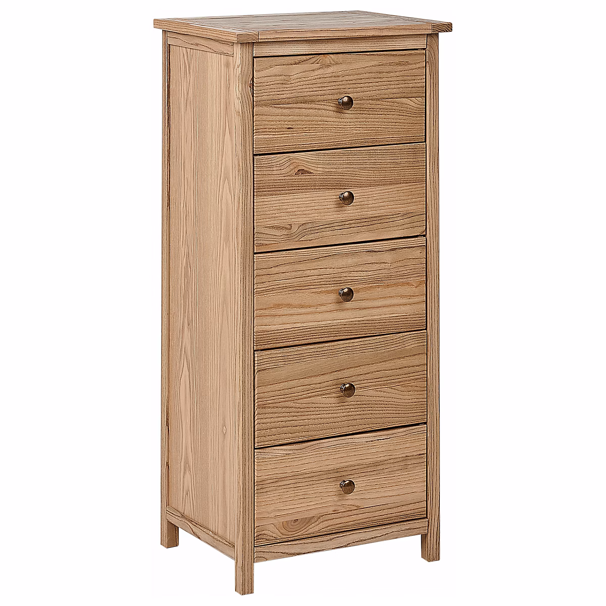 Meuble – Commode à 5 tiroirs SALTON Sassafras Marron