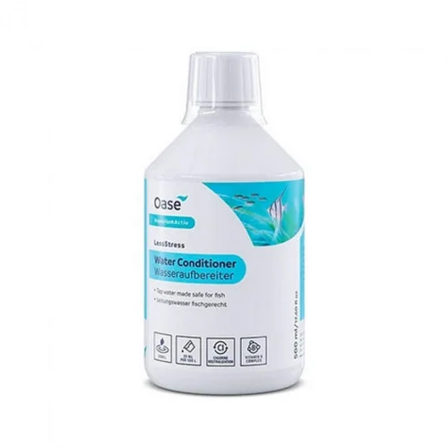 Votre jardin:Conditionneur d'eau anti-stress, 500ml - OASE AQUARIUM Lessstress