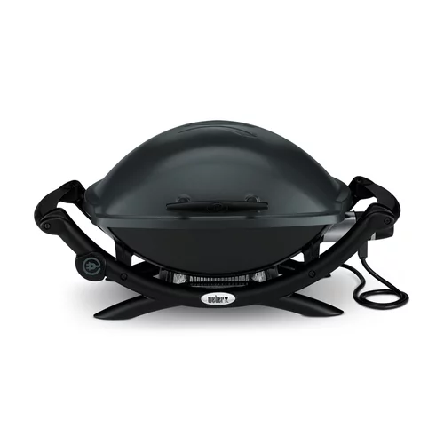 Solution simple:Barbecue électrique Weber Q2400 coloris gris foncé - 37 x 50 x 80 cm