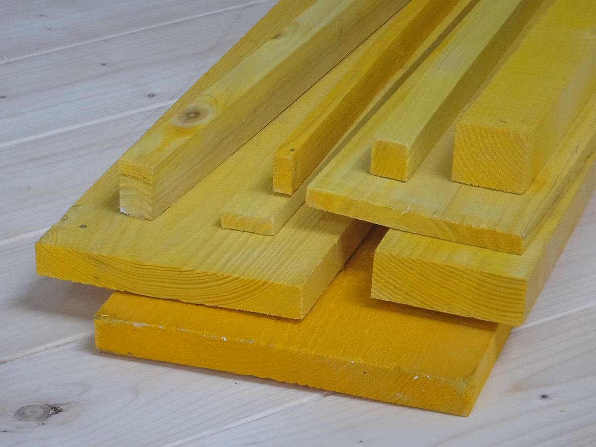 Liteau traité en bois 40 × 14 mm L.3 m