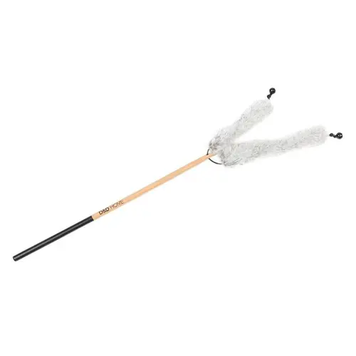 Déco pour le jardin：Canne à pêche pour chat coloris gris D&D Home Liva - 35 x 1,5 x 1,5 cm