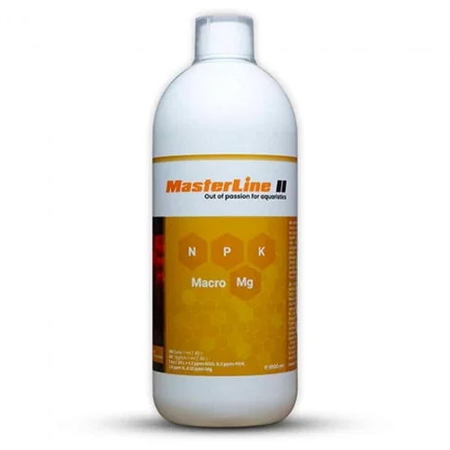 Une solution adaptée au jardin：Engrais liquide aux macro-nutriments MASTERLINE II - 1L