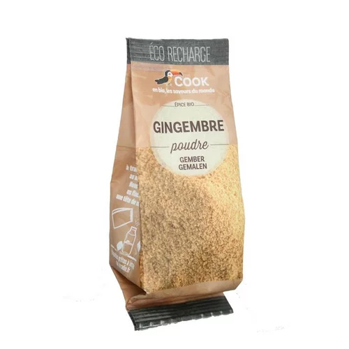 Côté jardin：Gingembre en poudre bio eco recharge 30g