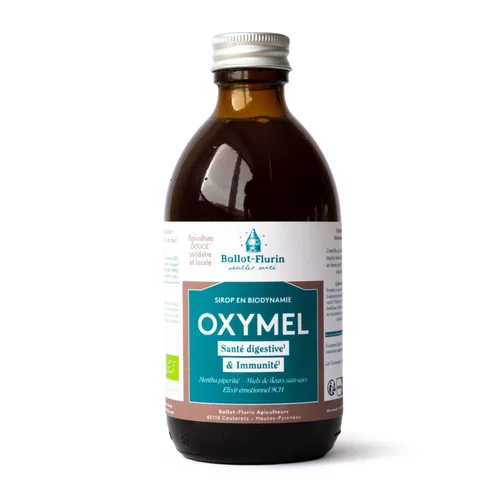 Pour la maison et le jardin：Oxymel Santé digestive & Immunité Ballot-Flurin - Flacon de 300 ml