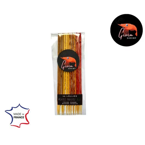 Pour compléter votre espace extérieur：Lollies mixtes fruités bio pour les crevettes d'aquarium Gioiashrimp – sachet de 12