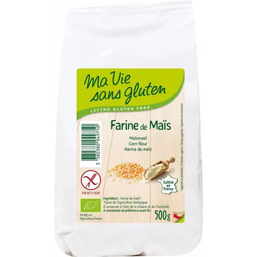 Pour mieux aménager vos extérieurs:Farine de maïs sans gluten 500 g