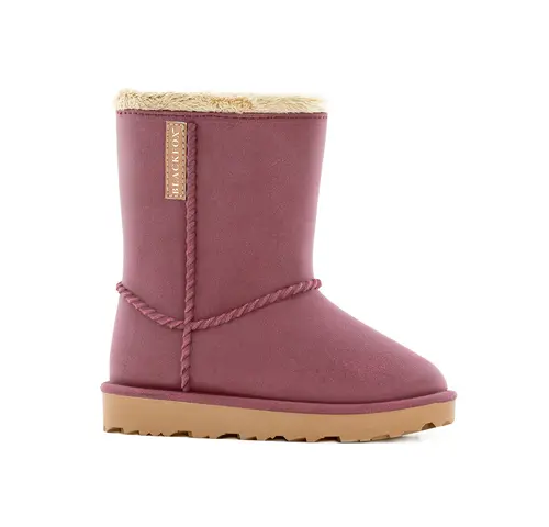 Une solution pratique pour l’extérieur：Demi-botte Cheyennetoo enfant coloris framboise en caoutchouc synthétique Blackfox - pointure 30/31