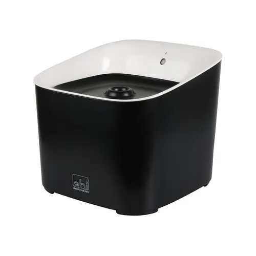 Pour l’univers du jardin:Fontaine à eau pour chat coloris noir et blanc en plastique Manoa - 3 L