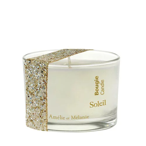 Pour la maison et l’extérieur：Bougie parfumée soleil en pot de 150 g