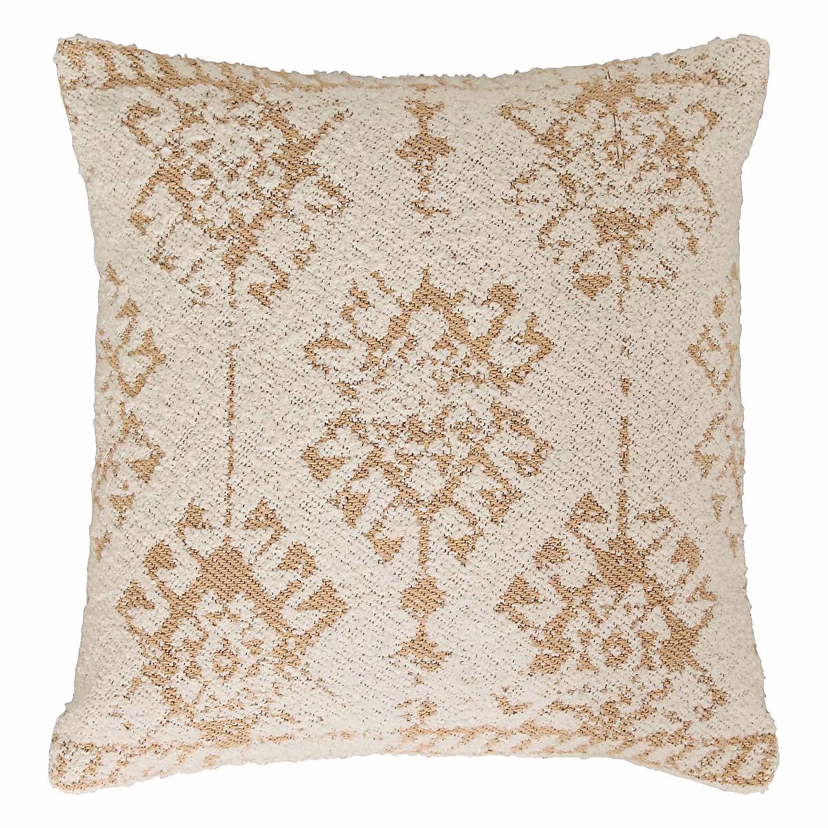 Coussin Ozel ivoire 40 × 40cm – Atmosphera Créateur d'intérieur