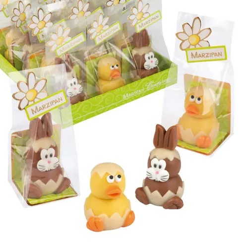 Bien pour le jardin:Sujet en pâte d’amande Marzipan France Decor