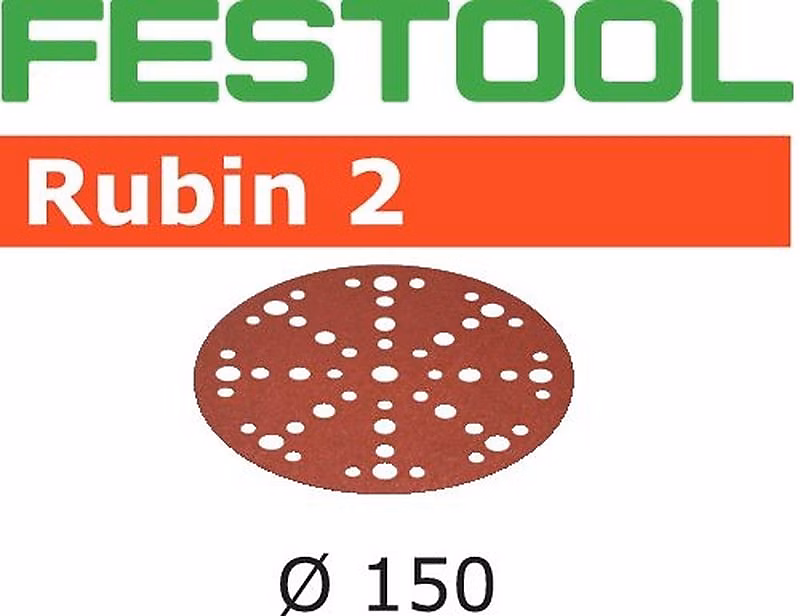 Abrasif RUBIN 2 STF D150/48 P220 RU2/10 – FESTOOL, 575185