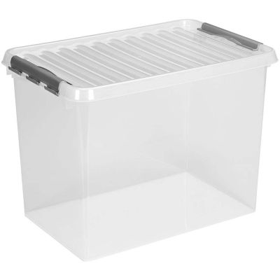 Boîte de rangement en plastique Q-line (72 litres)