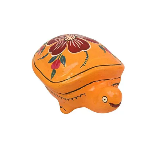 Pour tous les jours:Boite forme tortue avec friture de chocolat au lait bio Taloma - 30 g