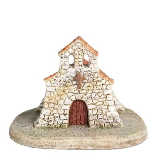 Une idée pour vos extérieurs：Eglise Tourtour santons Escoffier