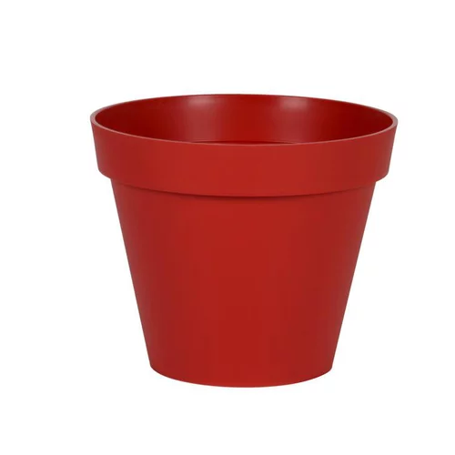 Pour tous vos projets extérieurs:Pot Toscane Rouge rubis Ø.25 x H.20 cm