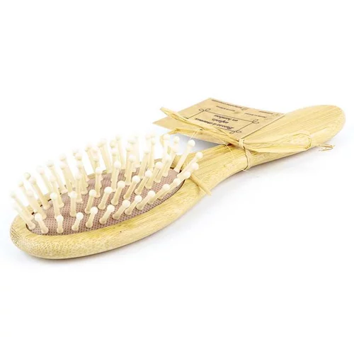 Choix pratique：Brosse à cheveux enfant coloris beige en bambou Cap Bambou - 60 g