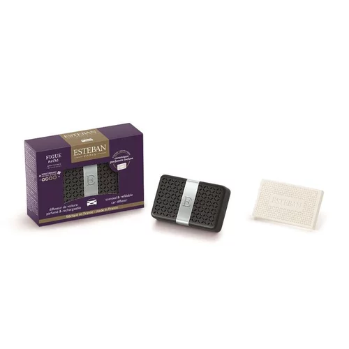 Confort au jardin:Diffuseur de voiture parfumé Figue noire Esteban - rechargeable