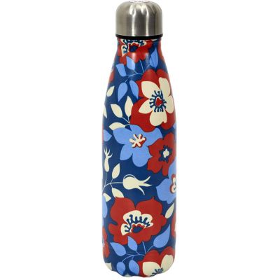 Bouteille de transport en acier inoxydable double paroi 50 cl (Fleurs 6)