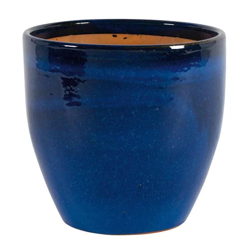 Sélection extérieur:Pot coloris bleu Corsica - Ø 22 cm