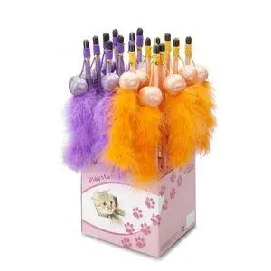 Pour plus de confort à l’extérieur：Canne à pêche jouet pour chat Tickle fun 40 cm