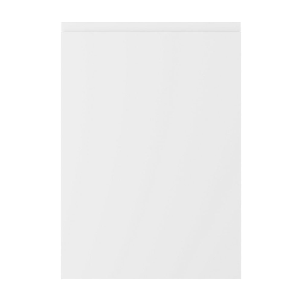 Façade de cuisine 1 porte Garcinia blanc mat l. 50 x H. 72 cm GoodHome | Façade de cuisine