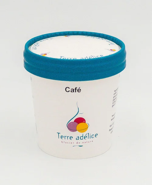 Espace vert confort:Glace café Terre Adélice - Pot de 120 ml