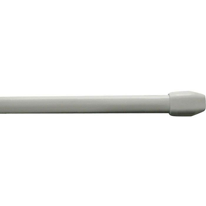 2 tringles plates extensibles 50/80cm 4 pitons blanc – Réf. DNJBCVKLS8590522500