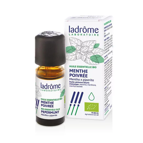 Jardin & confort:Huile essentielle bio de Menthe poivrée Ladrôme - 10 ml