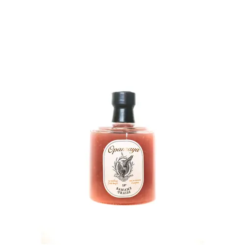 Parfait au jardin:Rhum arrangé banane fraise Opamaya - 25 cl