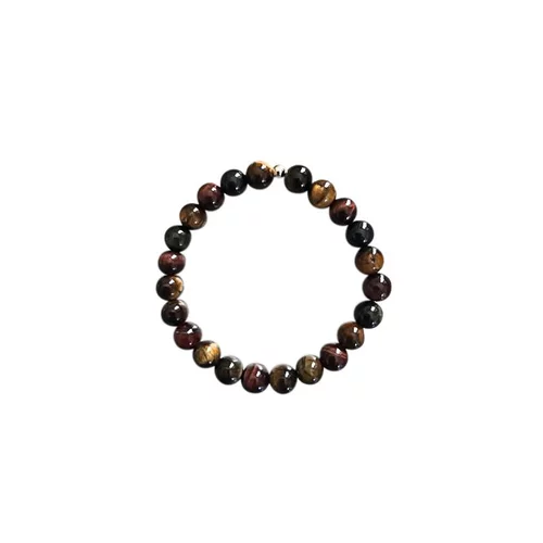 Pour un jardin bien équipé：Bracelet oeil tigre taureau faucon 8mm
