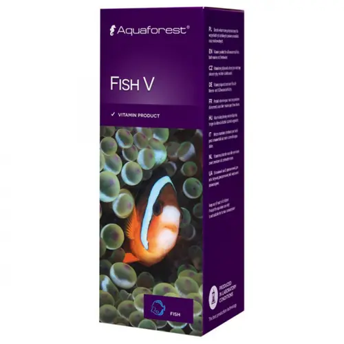Jardin et idées：AQUAFOREST Fish V - Complément alimentaire - 50ml
