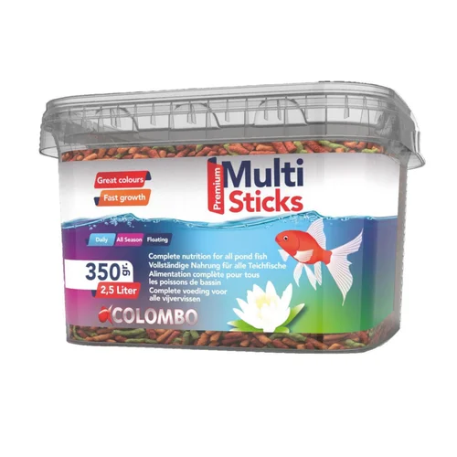 Pour votre espace vert:Sticks poissons de Bassin - COLOMBO Multi Sticks 17-20mm - 2,5L, 350g