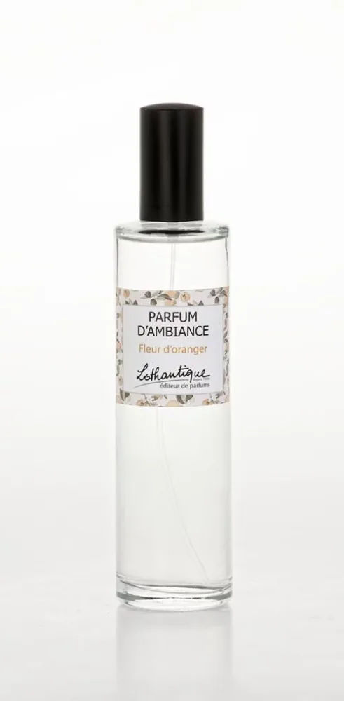 Univers jardin：Parfum d’ambiance en flacon spray en verre Lothantique Fleur d’oranger - 100 ml