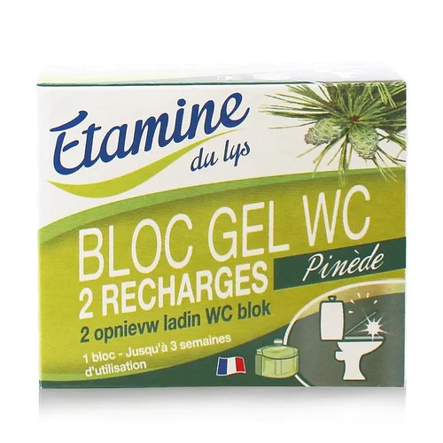 Idée au jardin:Recharge bloc gel wc 2 x 50 ml