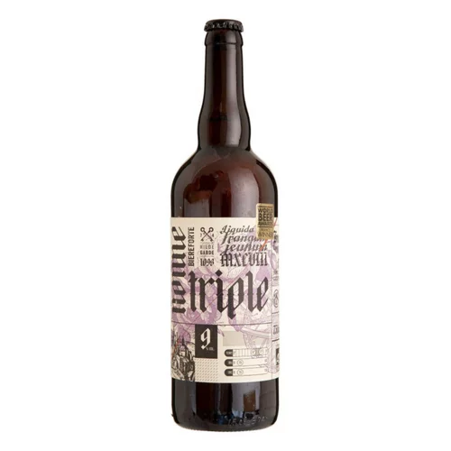 Choix malin：Bière BS Nonne triple bio Brasseurs Savoyards - 75 cl