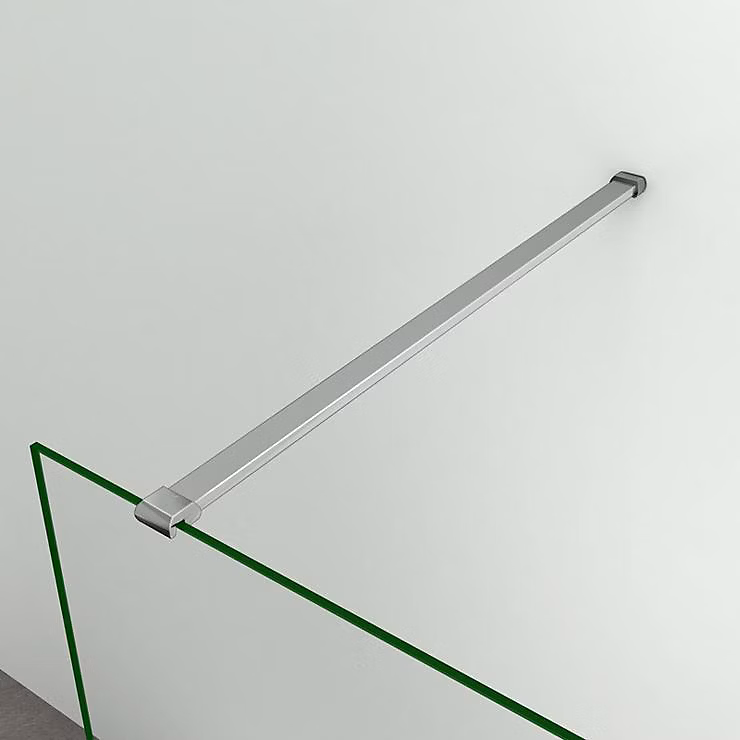 Barre stabilisatrice 90 cm alu chrome – Verre 6 | 8 mm