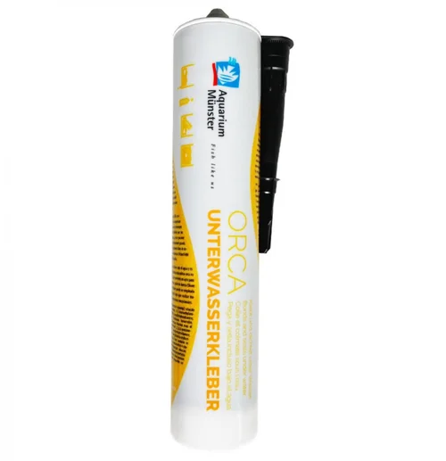 Pour un jardin bien organisé:Colle pour aquarium hydrofuge, spécificité durable et solide - AQUARIUM MUNSTER Orca Underwater - 450g