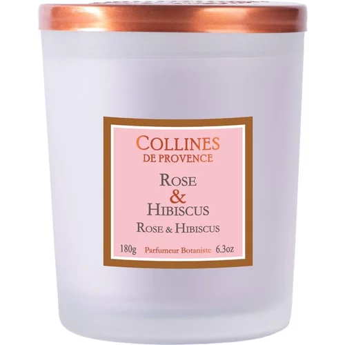 Pratique au jardin：Bougie parfumée rose hibiscus