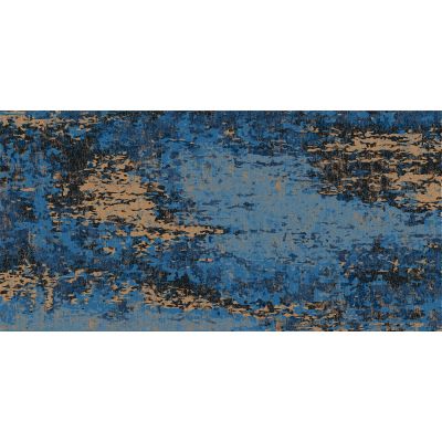 Tapis en vinyle moderne effet délavé (140 x 70 cm)