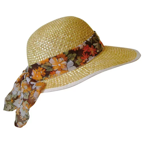 Extérieur solution：Chapeau de paille nathalie beige pour femme taille unique