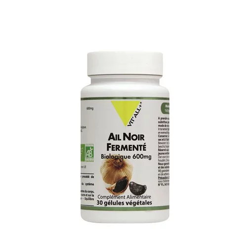 Au service de votre jardin：Extrait d’ail noir fermenté en boite de 600 mg