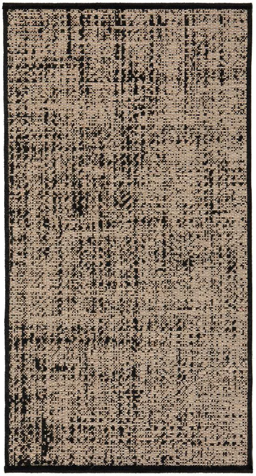 Pour équiper vos extérieurs:Tapis en polypropylène coloris naturel Axel 2 - 60 x 110 cm