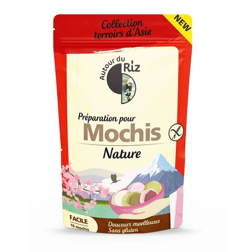 Une solution pour le jardin：Préparation pour mochi nature bio Autour du Riz - 200 g