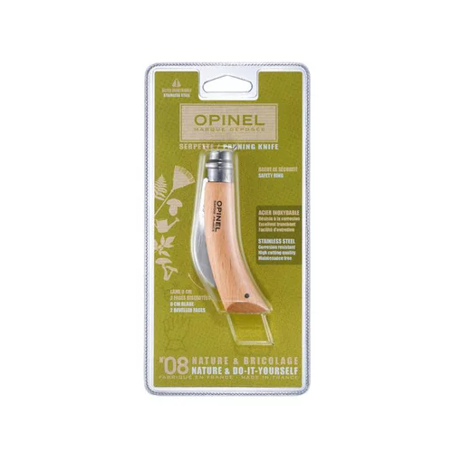 Univers extérieur：Serpette coloris naturel n°8 Opinel
