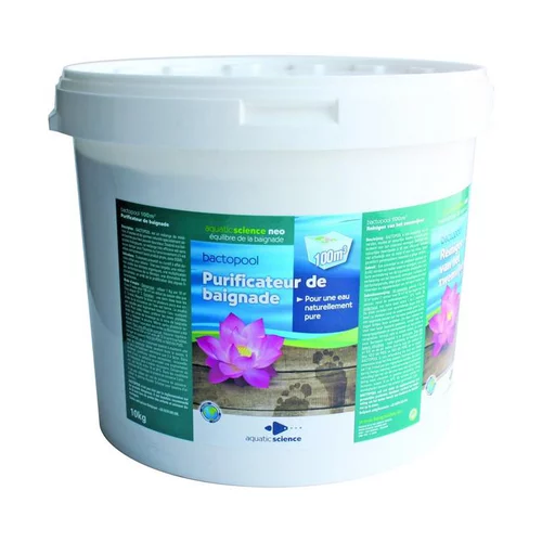 Nature au jardin:Purificateur de baignade Bactopool 10 kg