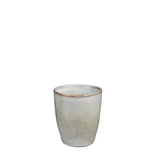 Le choix pour le jardin:Gobelet Tabo Senseo coloris gris en grès - Ø 7,5 cm