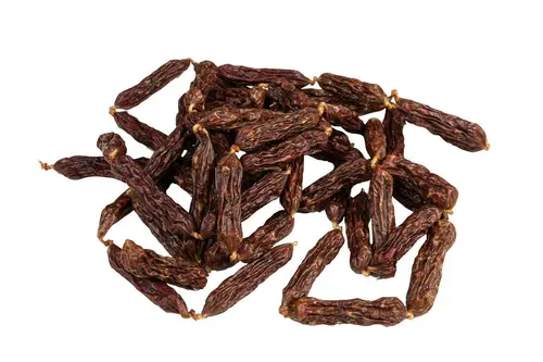 Jardin au naturel:Saucisses de bœuf pour chien Bubimex - vrac